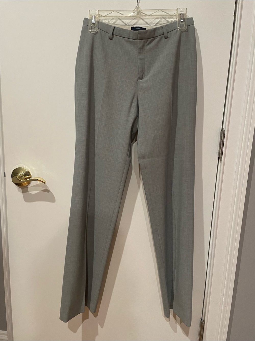 GAP Women's Light Gray Tailored Trousers